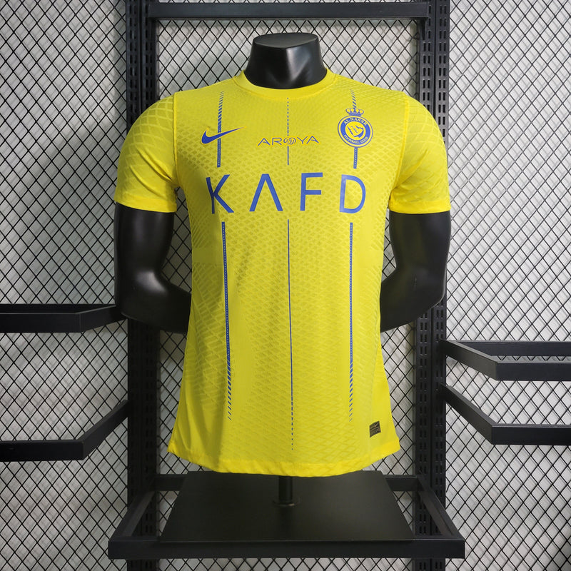 CAMISA VERSÃO PLAYER DO AL NASSR 24/25 AMARELO