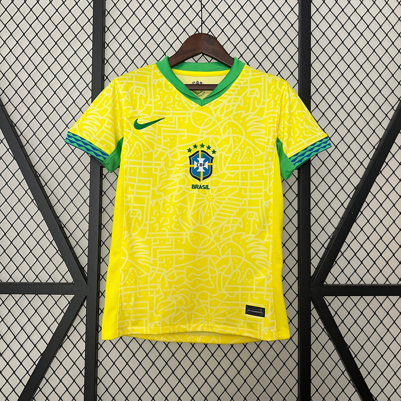 BRAZIL NATIONAL TEAM SHIRT 24/25 YELLOW