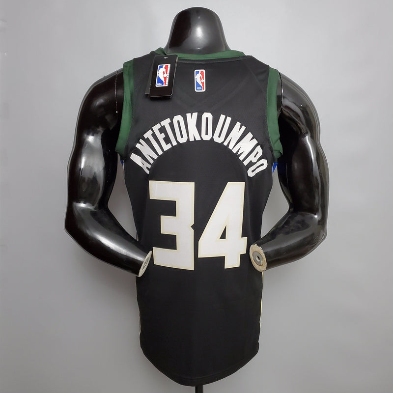 Camiseta sin mangas de la NBA de los Milwaukee Bucks - Antetokounmpo