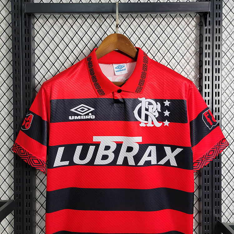 CAMISA RETRÔ DO FLAMENGO 94/95 VERMELHO E PRETO