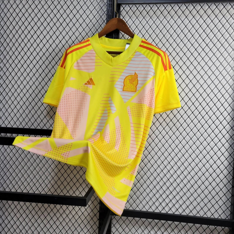 MEXICO NATIONAL TEAM SHIRT 24/25 YELLOW GOALKEEPER