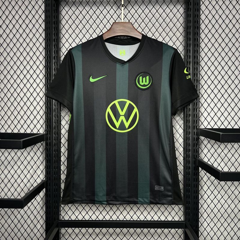 CAMISETA WOLFSBURG 24/25 NEGRA