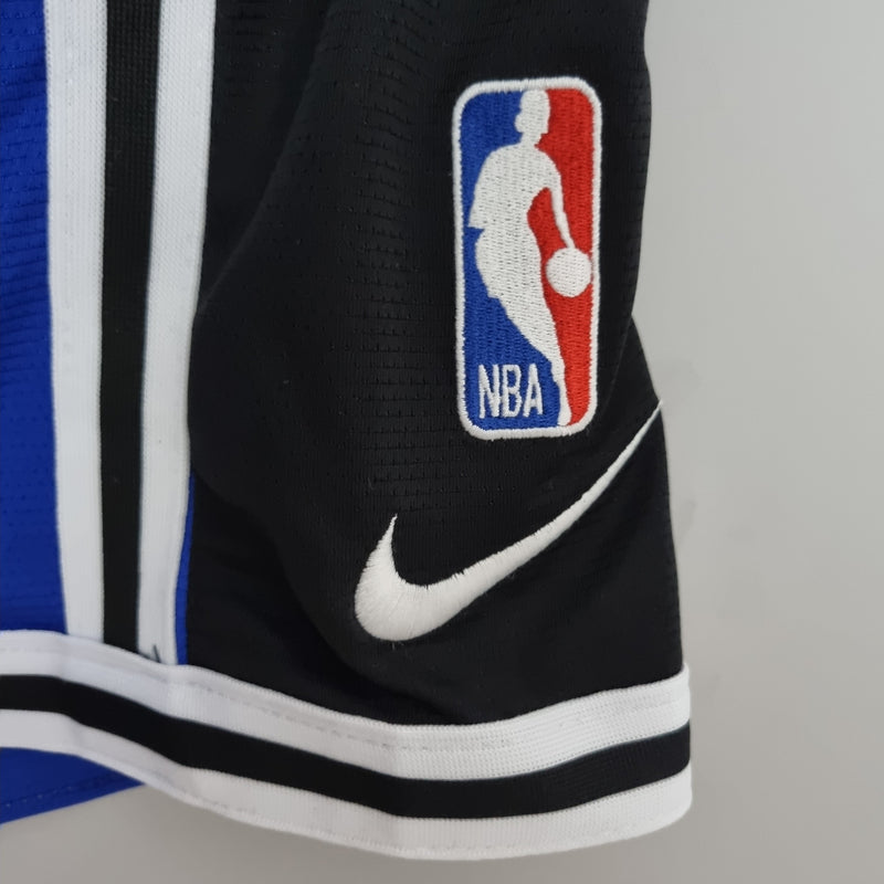 Pantalones cortos de la NBA en azul y negro de Los Angeles Clippers