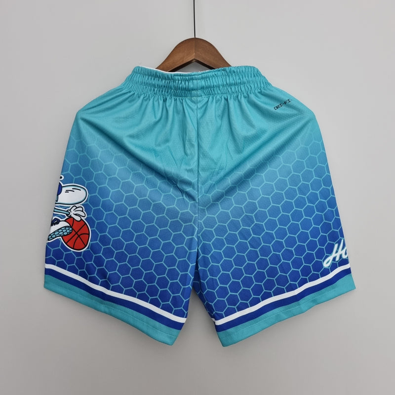 Pantalones cortos de la NBA de edición urbana de los Charlotte Hornets 