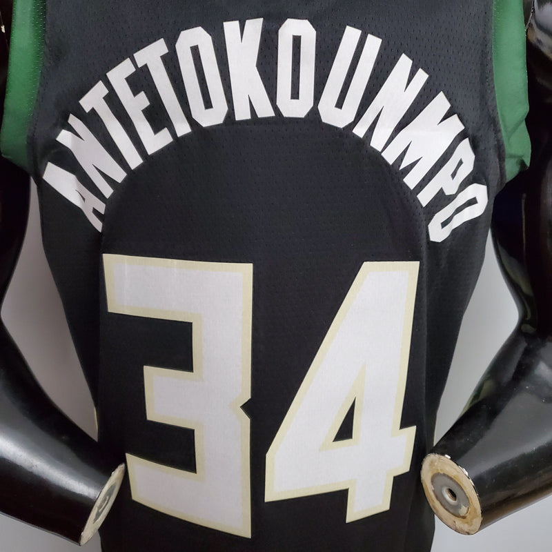 Camiseta sin mangas de la NBA de los Milwaukee Bucks - Antetokounmpo