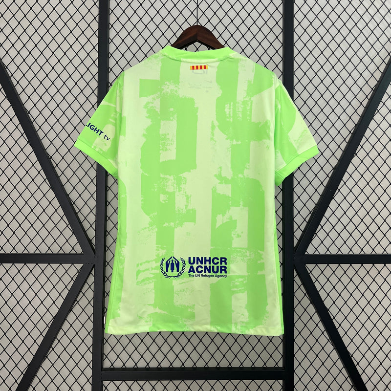 CAMISA DO BARCELONA 24/25 VERDE TREINO