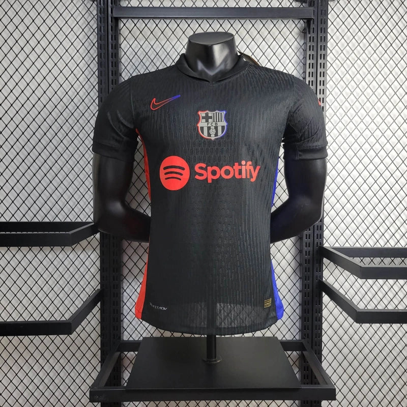 CAMISETA BARCELONA 24/25 EDICIÓN ESPECIAL VERSIÓN JUGADOR NEGRA 