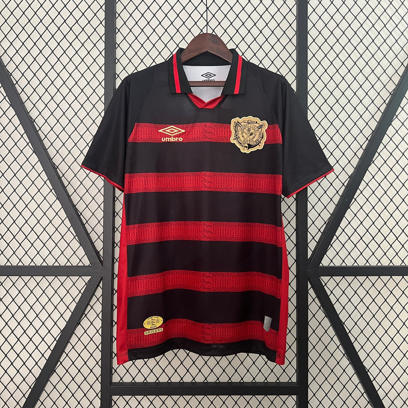 SPORT RECIFE 24/25 SHIRT BLACK AND RED