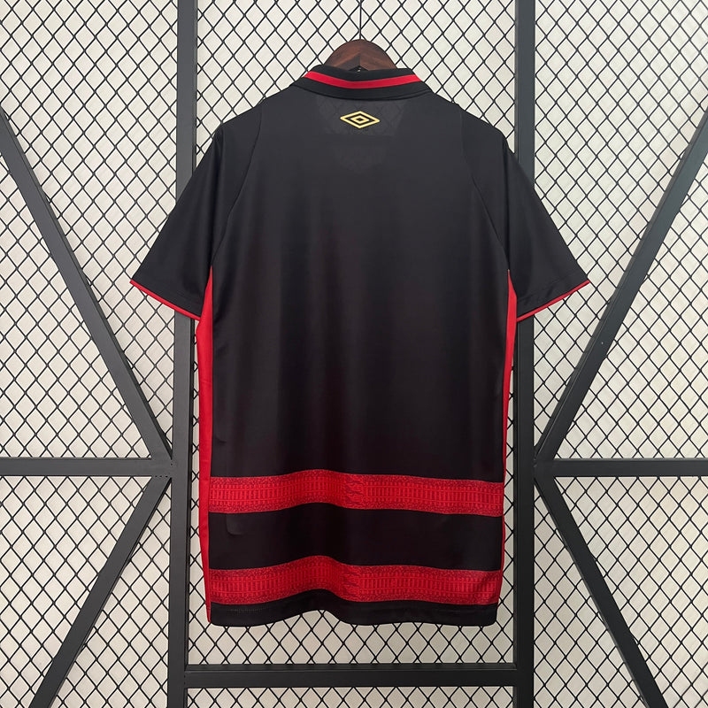 CAMISETA SPORT RECIFE 24/25 NEGRA Y ROJA