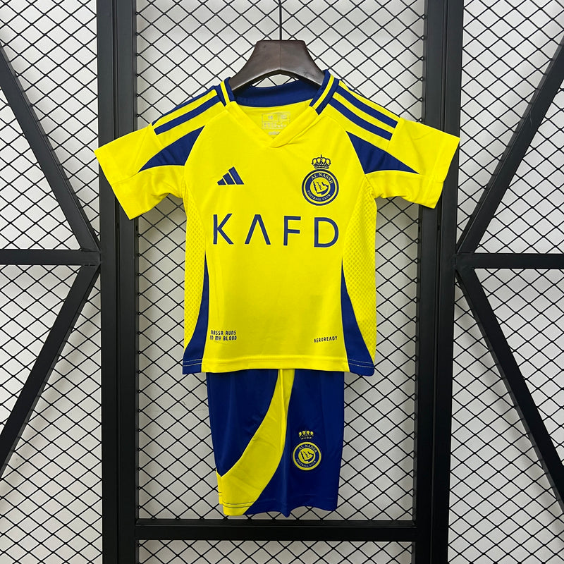 KIT INFANTIL DO AL NASSR 24/25 AMARELO