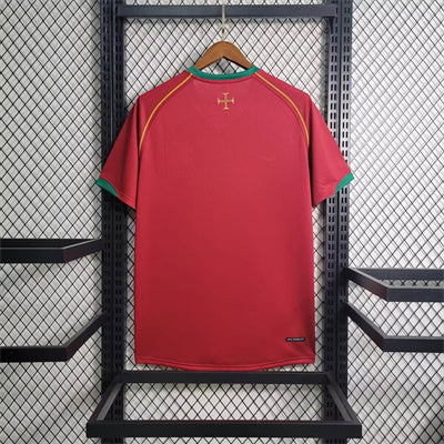 PORTUGAL 2006 RETRO SHIRT RED 