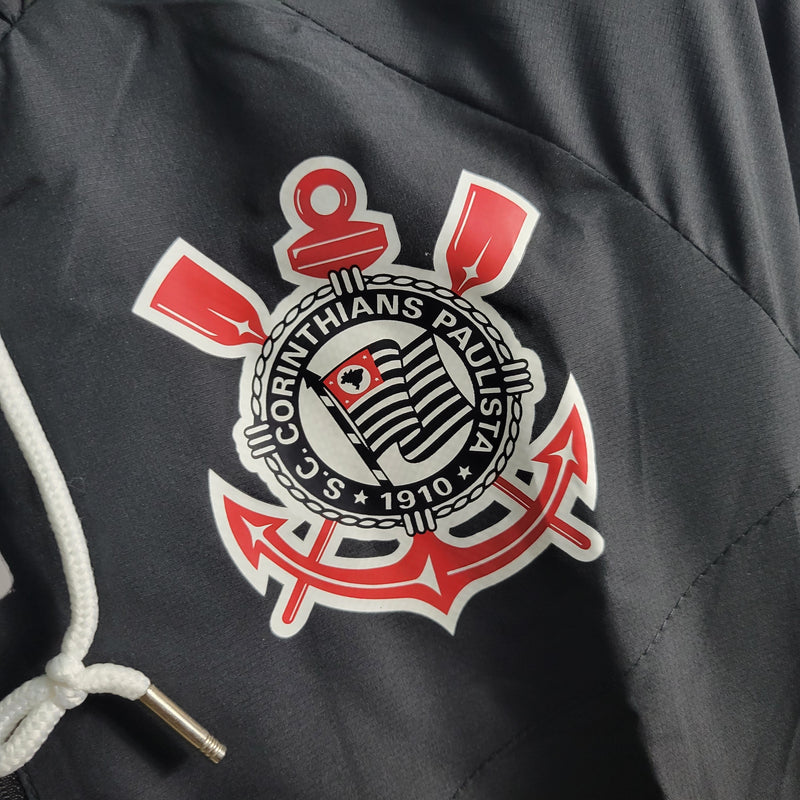 CORINTHIANS BLACK WINDBREAKER