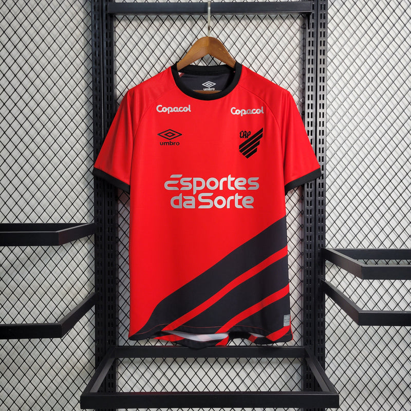 CAMISETA ROJA DEL ATLÉTICO PARANAENSE 24/25