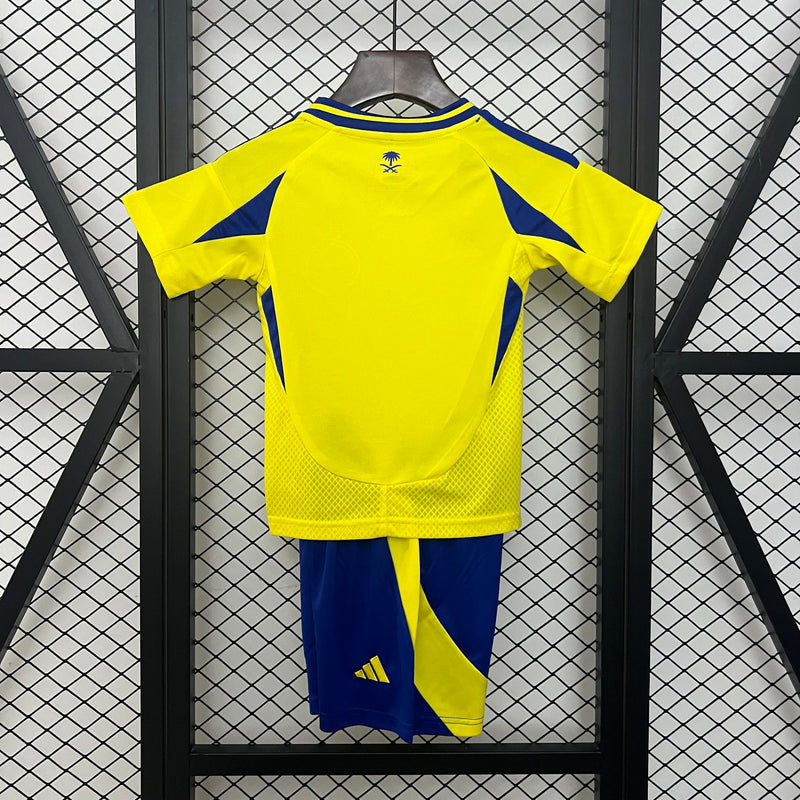 KIT PARA NIÑOS AL NASSR 24/25 AMARILLO 