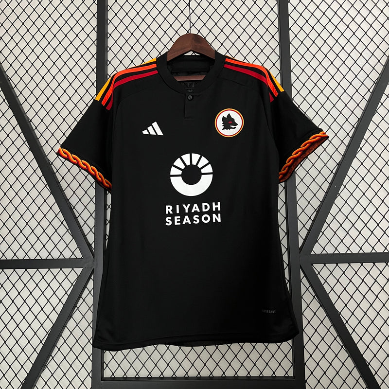 CAMISETA ROMA 24/25 NEGRA