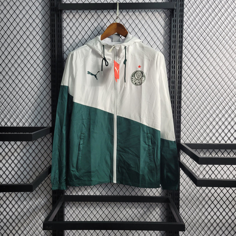 PALMEIRAS WHITE AND GREEN WINDBREAKER