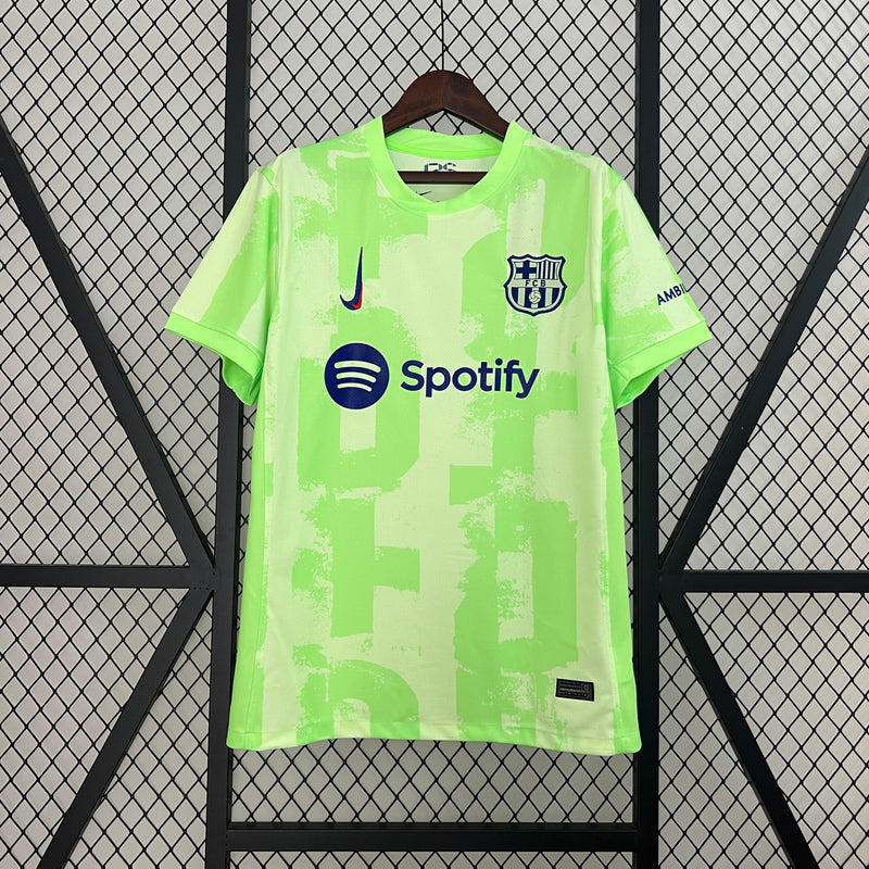 BARCELONA 24/25 GREEN TRAINING SHIRT