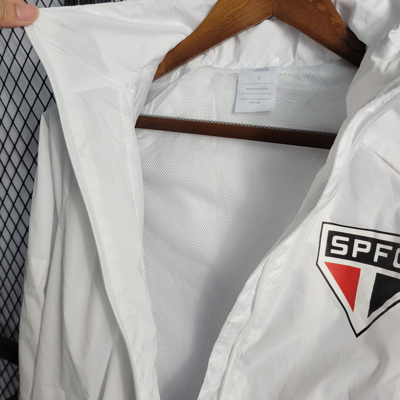 WHITE SAO PAULO WINDBREAKER