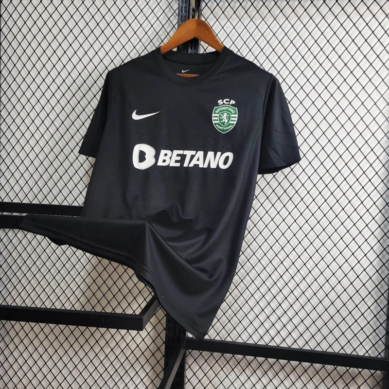 CAMISETA NEGRA DEPORTIVA 24/25