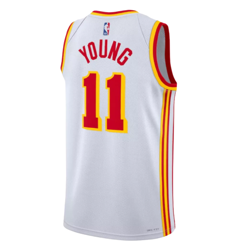 Camiseta Swingman 2022/23 de Trae Young de los Atlanta Hawks - Edición City - Blanco