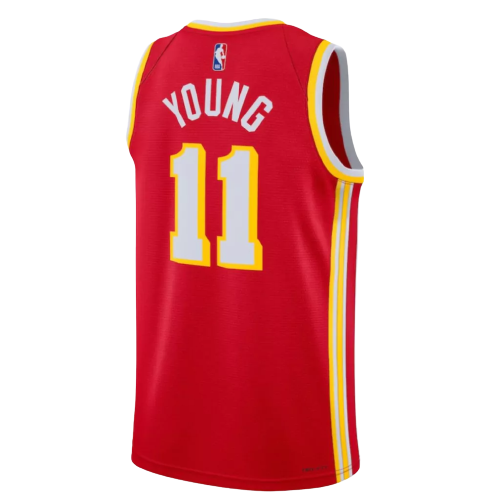 Camiseta Swingman Trae Young de los Atlanta Hawks 2022/23, color rojo