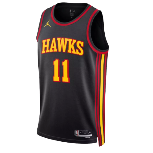 Camiseta Swingman Trae Young de los Atlanta Hawks 2022/23, color negro