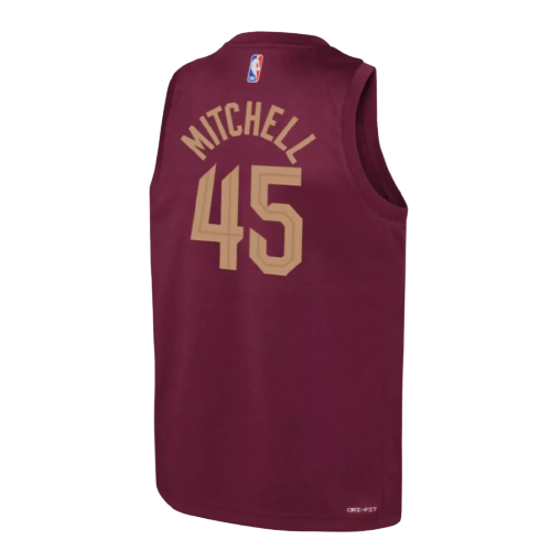 Camiseta Swingman de Donovan Mitchell de los Cleveland Cavaliers 2022/23, color vino