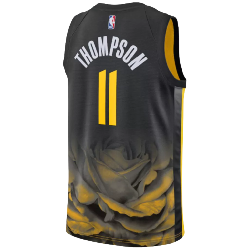 Camiseta sin mangas edición ciudad 2022/23 de Klay Thompson de los Golden State Warriors, color negro