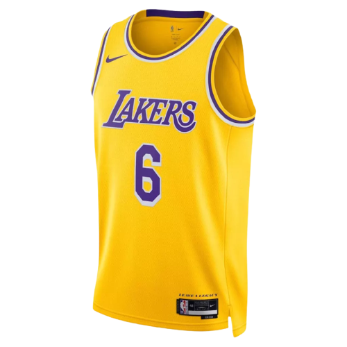 Regata Los Angeles Lakers- LeBron James 2022/23 Swingman Jersey - Yellow