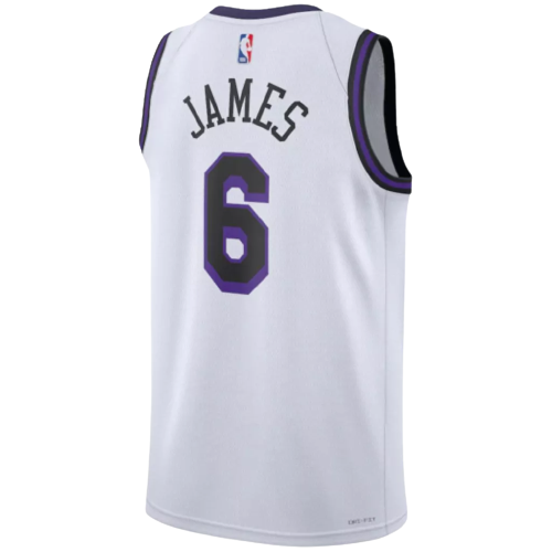 Los Angeles Lakers- LeBron James 2022/23 City Edition Tank Top - White