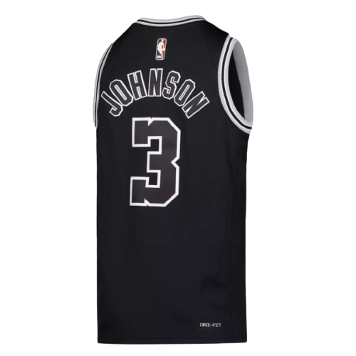 Regata San Antonio Spurs - Keldon Johnson- 2022/23 Swingman Jersey - Black