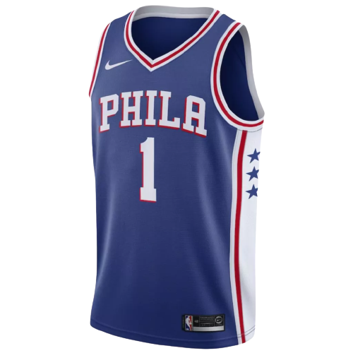 Camiseta Swingman de James Harden de los Philadelphia 76ers 2022/23, color azul