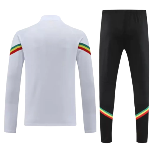 Conjunto de entrenamiento de la selección nacional de Senegal para hombre, color blanco