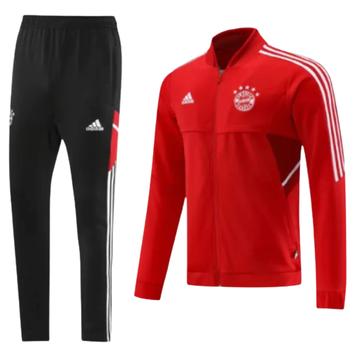 Bayern Munchen Travel Jacket - Men - Red