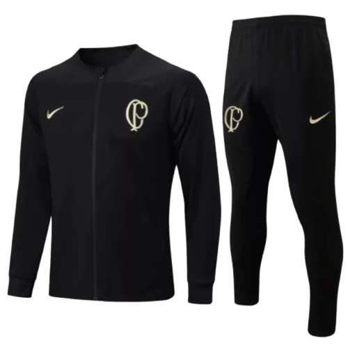 Agasalho de Viagem Corinthians - Masculino - Preto