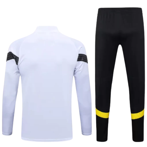 Conjunto de chándal del Borussia Dortmund para hombre, color blanco