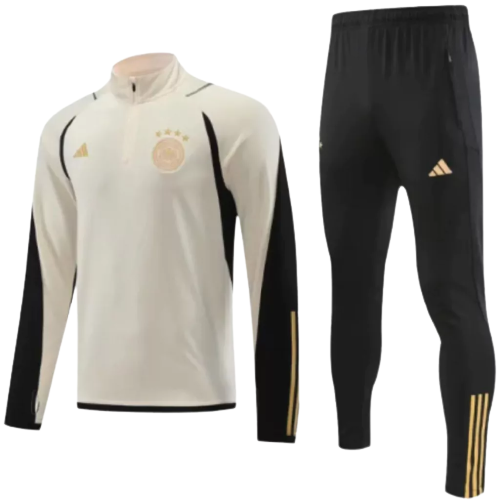 Conjunto de entrenamiento de la selección nacional de Alemania para hombre, color beige