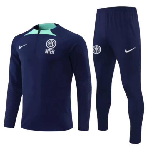 Inter Milan Tracksuit Set - Men - Blue