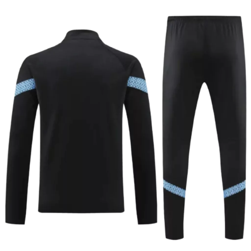 Conjunto de entrenamiento del Olympique de Marsella para hombre, color negro