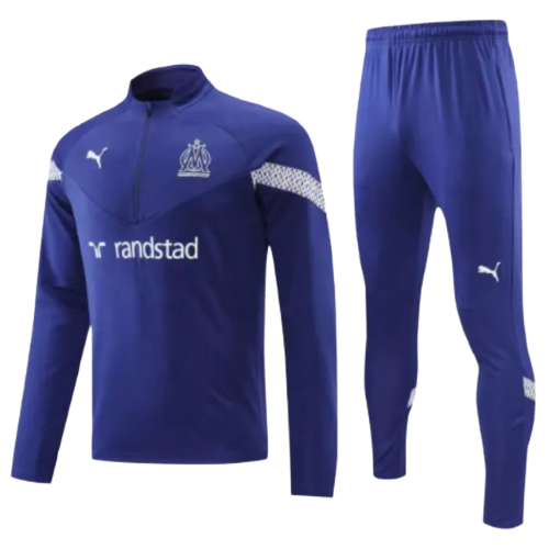 Conjunto de entrenamiento del Olympique de Marsella para hombre, color azul