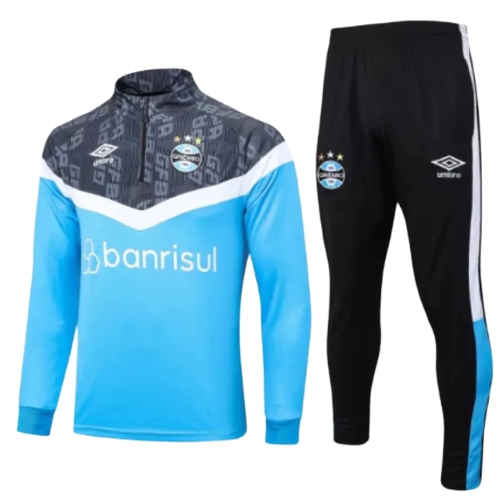 Conjunto de Treino Grêmio - Masculino - Azul